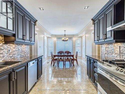 2857 Termini Terrace, Mississauga (Central Erin Mills), ON - Indoor Photo Showing Kitchen With Stainless Steel Kitchen With Upgraded Kitchen