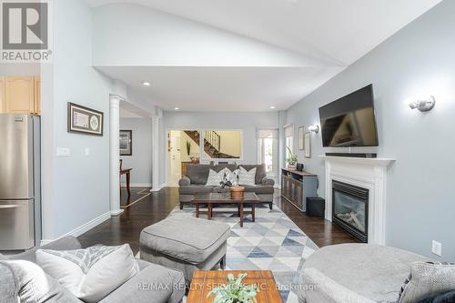 37 Sundridge Street, Brampton (Snelgrove), ON - Indoor Photo Showing Living Room With Fireplace