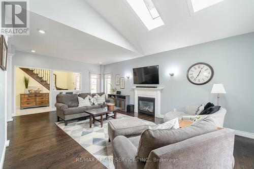 37 Sundridge Street, Brampton (Snelgrove), ON - Indoor Photo Showing Living Room With Fireplace