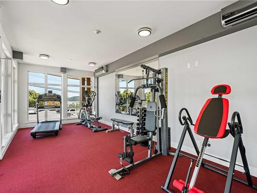 501-10 Chapel St, Nanaimo, BC - Indoor Photo Showing Gym Room