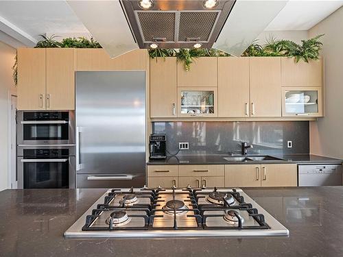 501-10 Chapel St, Nanaimo, BC - Indoor Photo Showing Kitchen