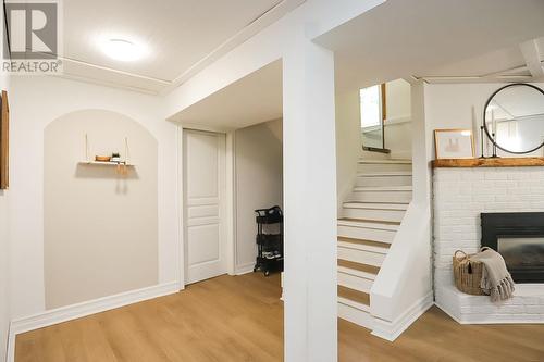 37 Grandview Ave, Sault Ste. Marie, ON - Indoor Photo Showing Other Room With Fireplace