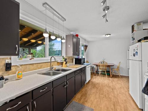 2603 Argyle Ave, Kamloops, BC - Indoor Photo Showing Kitchen With Double Sink