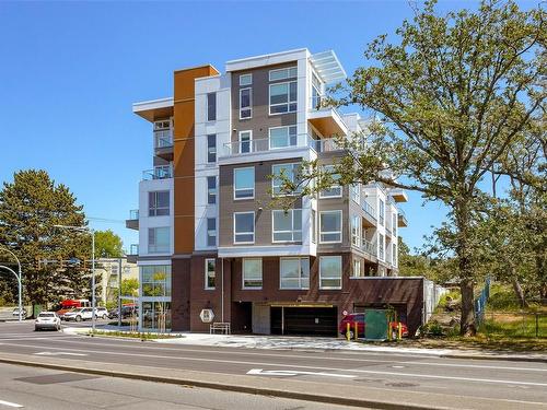 411-1301 Hillside Ave, Victoria, BC - Outdoor With Facade