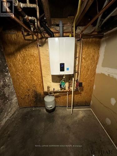 87 Woods Street, Kirkland Lake, ON - Indoor Photo Showing Basement