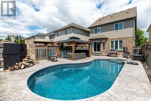 3215 Bayham Lane, London, ON - Outdoor With In Ground Pool With Deck Patio Veranda