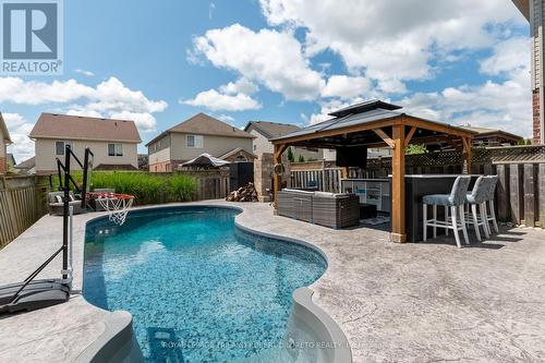 3215 Bayham Lane, London, ON - Outdoor With In Ground Pool With Deck Patio Veranda