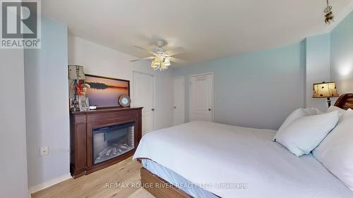 9 - 735 New Westminster Drive, Vaughan (Brownridge), ON - Indoor Photo Showing Bedroom With Fireplace