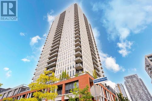 911 - 55 Regent Park Boulevard, Toronto (Regent Park), ON - Outdoor With Balcony With Facade