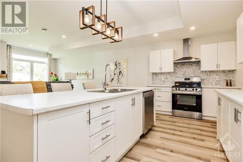 29 Marcel Street, Embrun, ON - Indoor Photo Showing Kitchen With Double Sink With Upgraded Kitchen