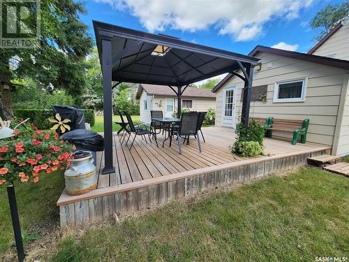 207 Garnet Street S, Wolseley, SK - Outdoor With Deck Patio Veranda