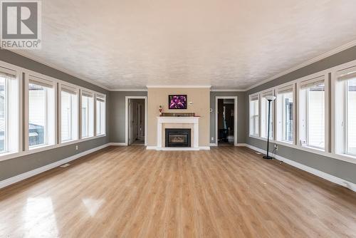 8625 Lynn Drive, Prince George, BC - Indoor Photo Showing Living Room With Fireplace