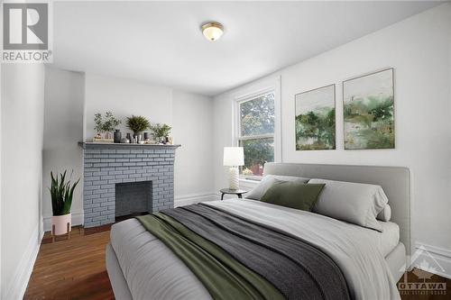 Virtual Staging - 108 Grove Avenue, Ottawa, ON - Indoor Photo Showing Bedroom