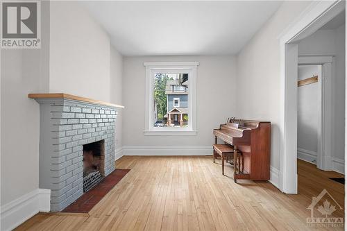 108 Grove Avenue, Ottawa, ON - Indoor With Fireplace