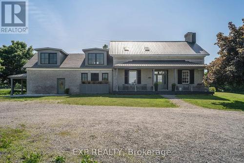 60 Bakker Road, Prince Edward County (Hillier), ON - Outdoor With Deck Patio Veranda With Facade