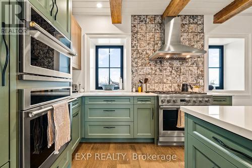 60 Bakker Road, Prince Edward County (Hillier), ON - Indoor Photo Showing Kitchen With Upgraded Kitchen