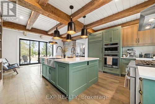 60 Bakker Road, Prince Edward County (Hillier), ON - Indoor Photo Showing Kitchen With Upgraded Kitchen