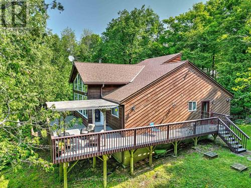 167 Sunset Beach Road, Kawartha Lakes (Kirkfield), ON - Outdoor With Deck Patio Veranda