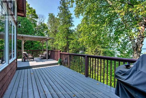 167 Sunset Beach Road, Kawartha Lakes (Kirkfield), ON - Outdoor With Deck Patio Veranda With Exterior