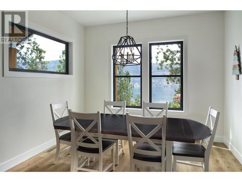 10833 Hare Road, Lake Country, BC - Indoor Photo Showing Dining Room