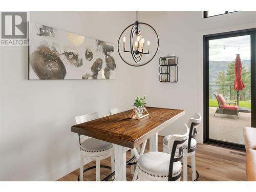 10833 Hare Road, Lake Country, BC - Indoor Photo Showing Dining Room