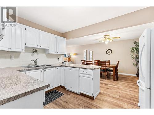 2110 Hoy Street Unit# 308, Kelowna, BC - Indoor Photo Showing Kitchen With Double Sink