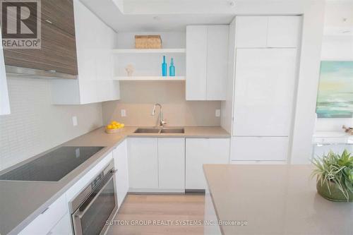 1505 - 59 Annie Craig Drive, Toronto (Mimico), ON - Indoor Photo Showing Kitchen With Double Sink