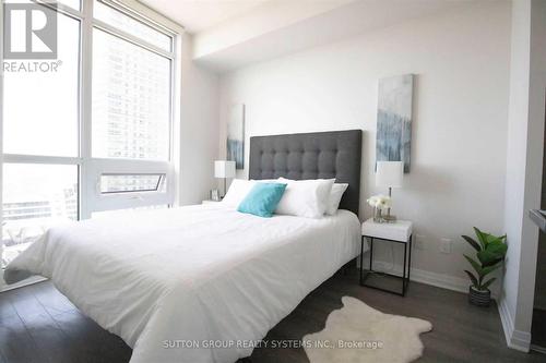 1505 - 59 Annie Craig Drive, Toronto (Mimico), ON - Indoor Photo Showing Bedroom