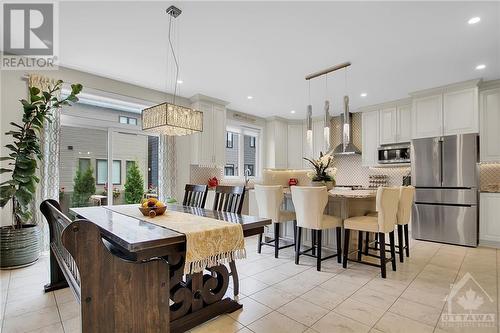 Eating area - 915 Guinness Crescent, Ottawa, ON - Indoor Photo Showing Dining Room