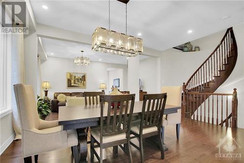 Elegant dining room - 915 Guinness Crescent, Ottawa, ON - Indoor Photo Showing Dining Room