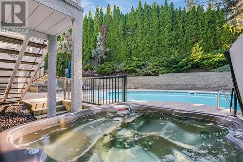 944 Purcell Court, Kelowna, BC - Outdoor With In Ground Pool