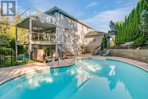 944 Purcell Court, Kelowna, BC - Outdoor With In Ground Pool