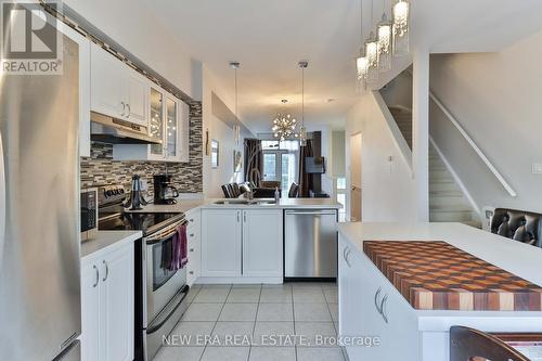 27 Piggott Mews, Toronto (Weston), ON - Indoor Photo Showing Kitchen With Stainless Steel Kitchen With Double Sink With Upgraded Kitchen