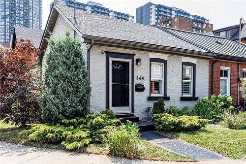 144 Young Street, Hamilton, ON - Outdoor With Facade