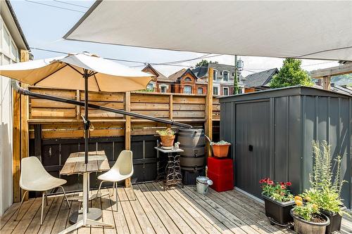 144 Young Street, Hamilton, ON - Outdoor With Deck Patio Veranda With Exterior