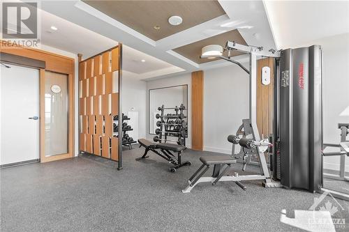 560 Rideau Street Unit#601, Ottawa, ON - Indoor Photo Showing Gym Room