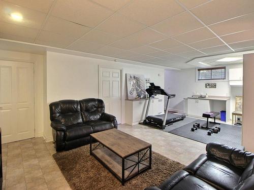 Family room - 651 3E Rue E., Amos, QC - Indoor Photo Showing Gym Room