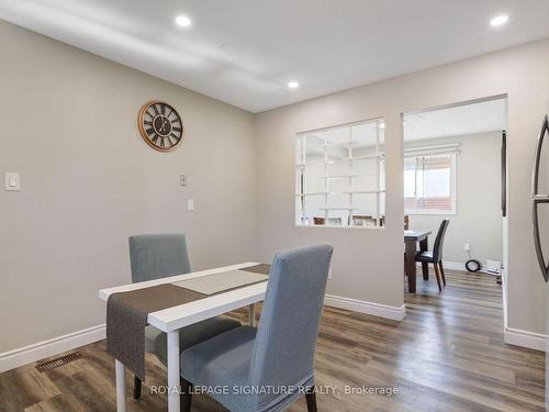 Upper-1506 Queens Blvd, Kitchener, ON - Indoor Photo Showing Dining Room