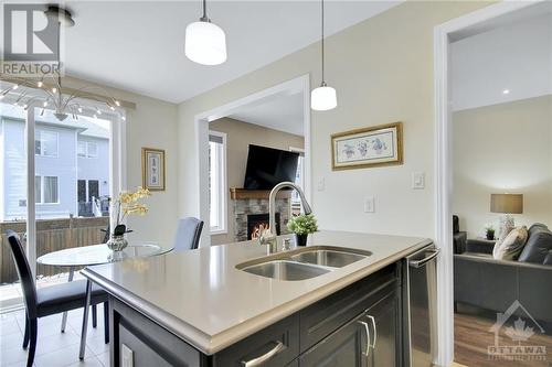 128 Lily Pond Street, Ottawa, ON - Indoor Photo Showing Kitchen With Double Sink