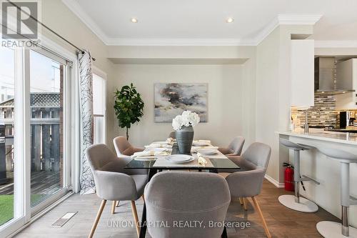 232 Boston Avenue, Toronto (South Riverdale), ON - Indoor Photo Showing Dining Room