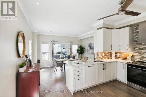 232 Boston Avenue, Toronto (South Riverdale), ON - Indoor Photo Showing Kitchen With Double Sink