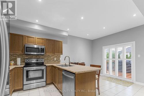 133 Swindells Street, Clarington (Bowmanville), ON - Indoor Photo Showing Kitchen With Stainless Steel Kitchen With Double Sink