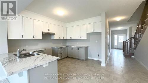 59 Lloyd Davies Way, Hamilton (Binbrook), ON - Indoor Photo Showing Kitchen With Double Sink