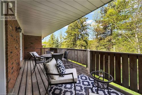 318 Roxton Drive, Waterloo, ON - Outdoor With Deck Patio Veranda With Exterior