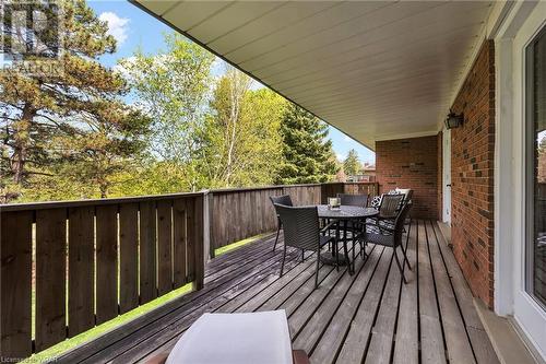 318 Roxton Drive, Waterloo, ON - Outdoor With Deck Patio Veranda With Exterior