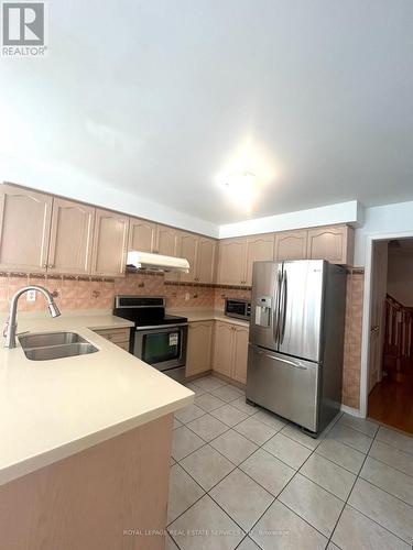 4908 Long Acre Drive, Mississauga (Churchill Meadows), ON - Indoor Photo Showing Kitchen With Double Sink