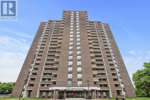 1808 - 1535 Lakeshore Road E, Mississauga (Lakeview), ON - Outdoor With Balcony With Facade