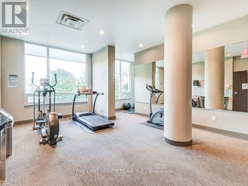 2510 - 88 Grangeway Avenue, Toronto (Woburn), ON - Indoor Photo Showing Gym Room