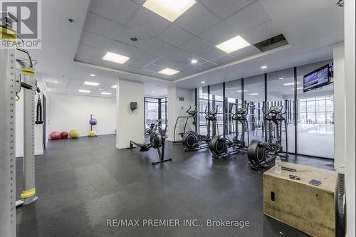 2905 - 2900 Highway 7, Vaughan, ON - Indoor Photo Showing Gym Room