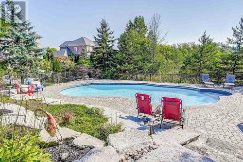 17 Duncton Wood Crescent, Aurora (Hills Of St Andrew), ON - Outdoor With In Ground Pool With Backyard